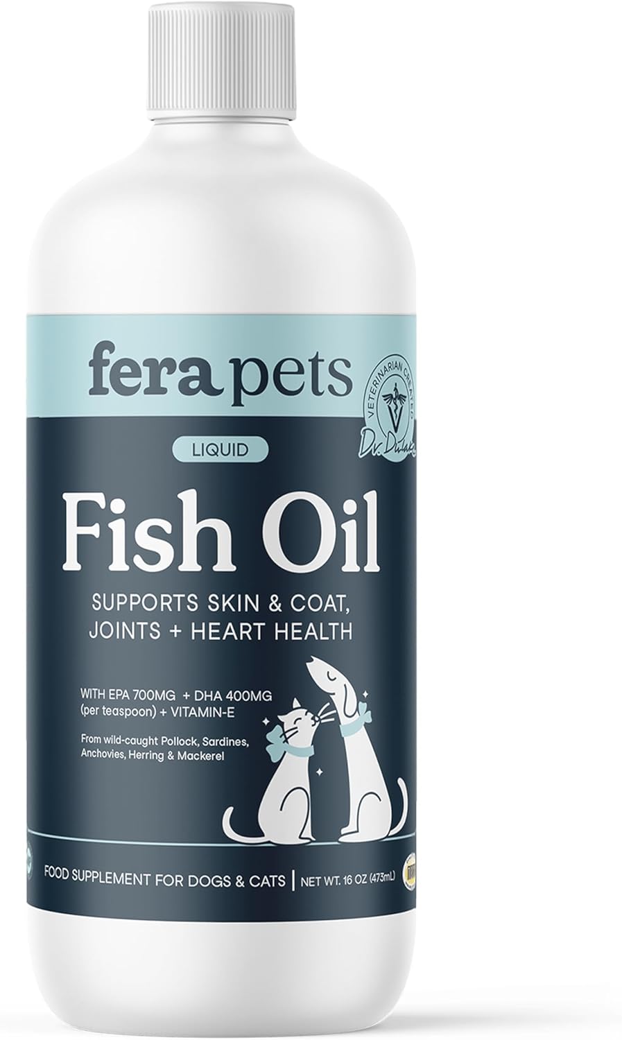 Fish Oil For Dogs and Cats 16oz