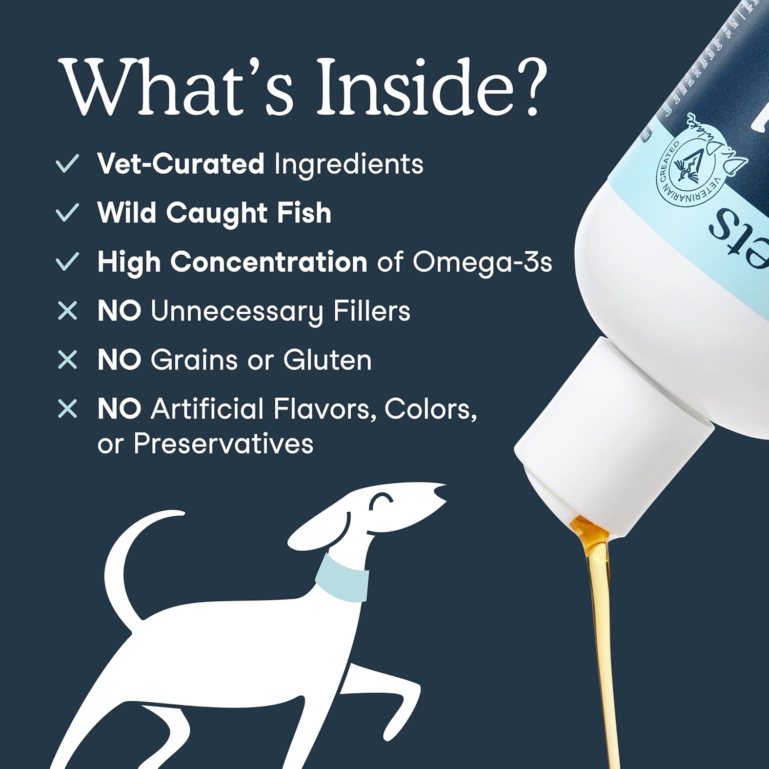 Fish Oil For Dogs and Cats 16oz