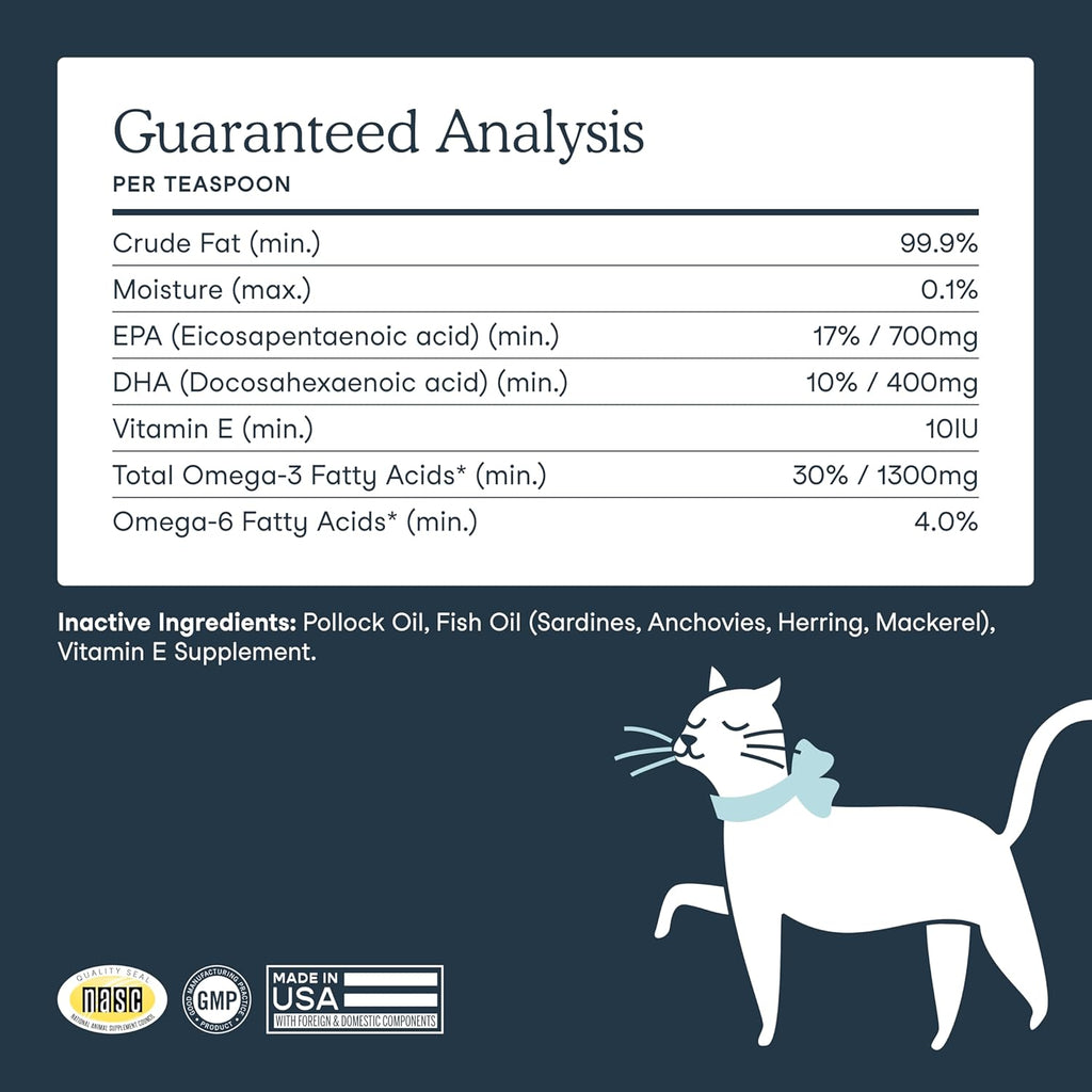 Fish Oil For Dogs and Cats 16oz