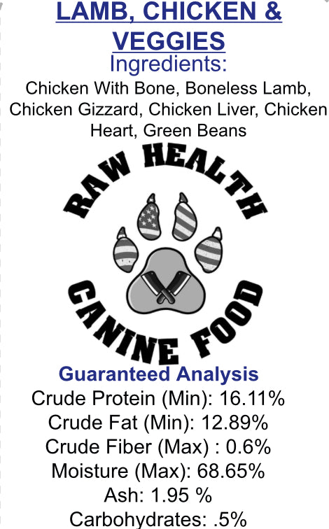 Lamb Chicken and Veggies