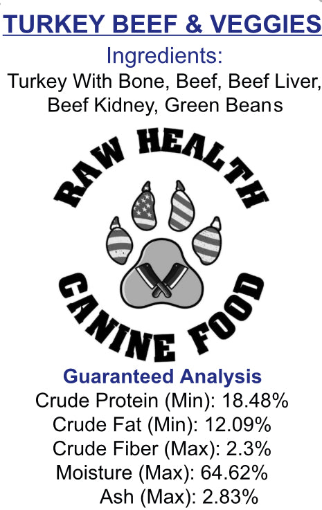 Turkey, Beef and Veggies