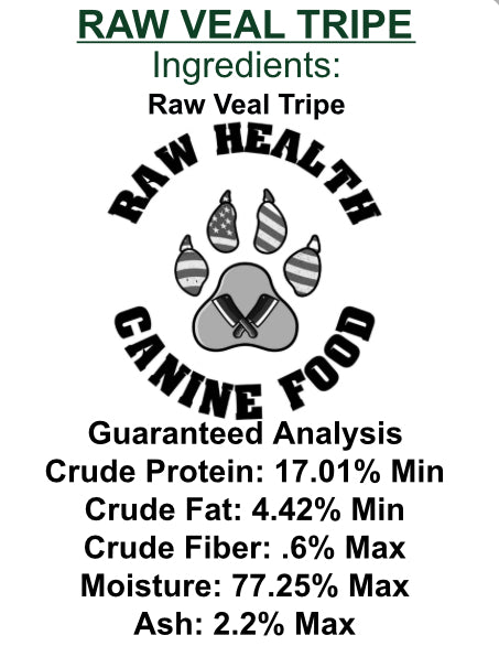 Raw Veal Tripe