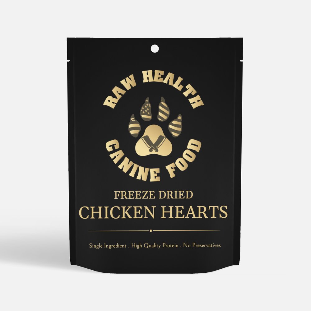 Freeze Dried Chicken Hearts