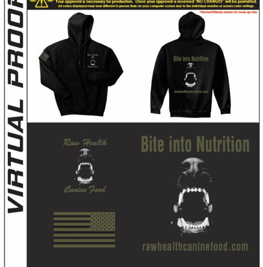 Products K9 Mouth Hoodie - Black