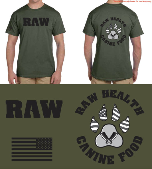 Military Green casual “Raw”