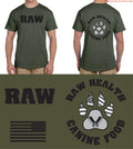 Military Green casual “Raw”